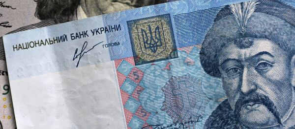 Billetes y monedas de Estados Unidos y Ucrania, imagen referencial - Sputnik Mundo
