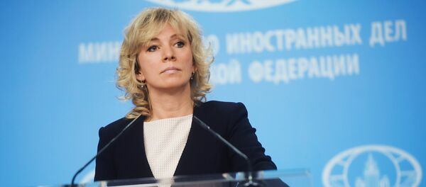 María Zajárova, la portavoz de la Cancillería rusa - Sputnik Mundo
