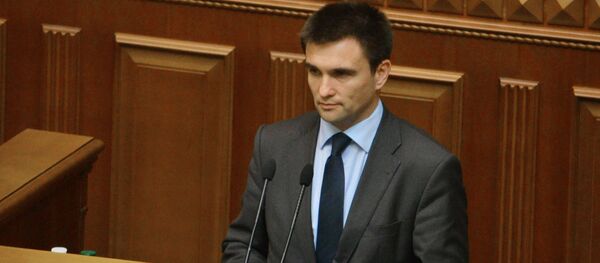 Pavló Klimkin, el ministro de Asuntos Exteriores de Ucrania (archivo) - Sputnik Mundo