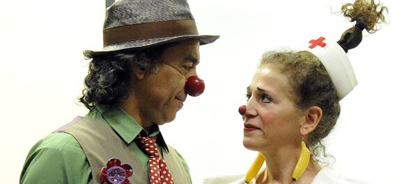 Payasos de hospital en Israel - Sputnik Mundo