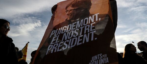Protestas en Cataluña tras la detención de Carles Puigdemont (archivo) - Sputnik Mundo