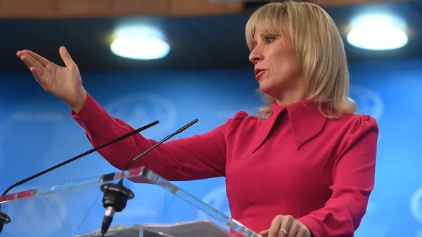 María Zajárova, la portavoz del Ministerio de Exteriores de Rusia - Sputnik Mundo