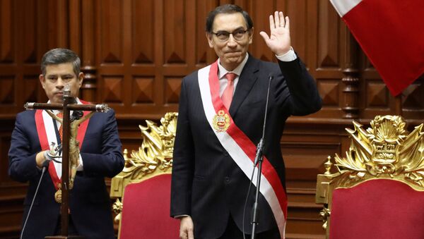 Martín Vizcarra, el presidente de Perú - Sputnik Mundo