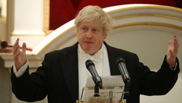 Boris Johnson, ministro de Exteriores del Reino Unido - Sputnik Mundo