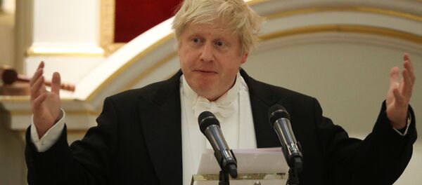 Boris Johnson, ministro de Exteriores del Reino Unido - Sputnik Mundo