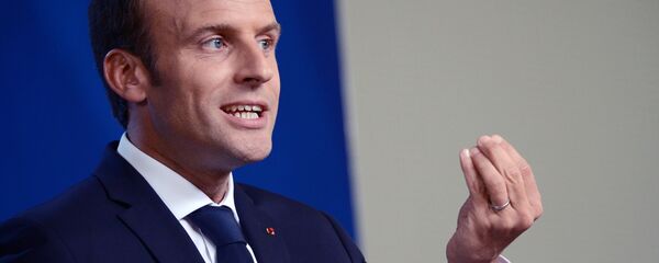 Emmanuel Macron, presidente de Francia - Sputnik Mundo