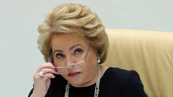 Valentina Matvienko, la presidenta del Senado ruso - Sputnik Mundo