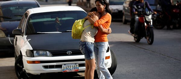 Los parientes de las víctimas, fallecidas en la cárcel en Venezuela - Sputnik Mundo