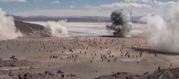 Reviven la histórica batalla entre Bolivia y Chile de la guerra del Pacífico - Sputnik Mundo