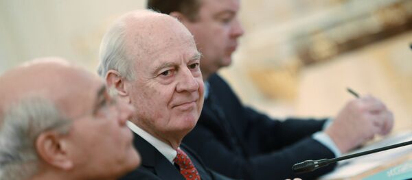 Staffan de Mistura, el enviado especial de la ONU para Siria - Sputnik Mundo