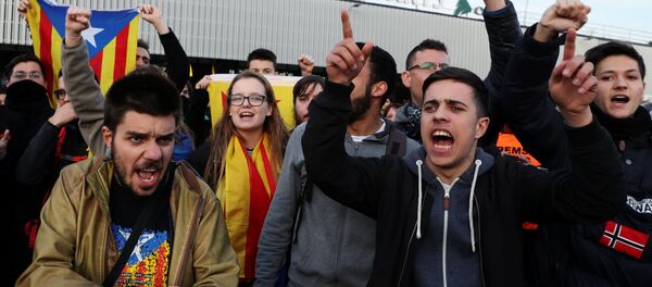 Manifestación en Barcelona - Sputnik Mundo
