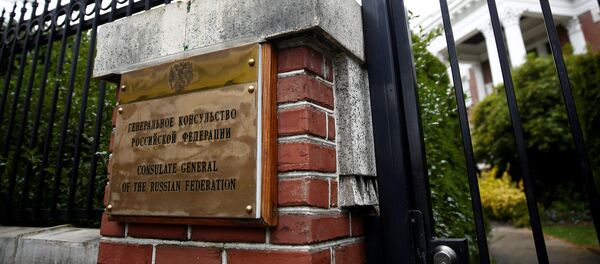 El Consulado General de Rusia en la ciudad estadounidense de Seattle - Sputnik Mundo