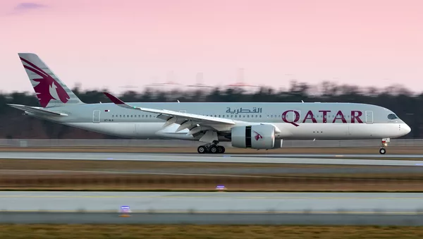 Un A350 de Qatar Airways