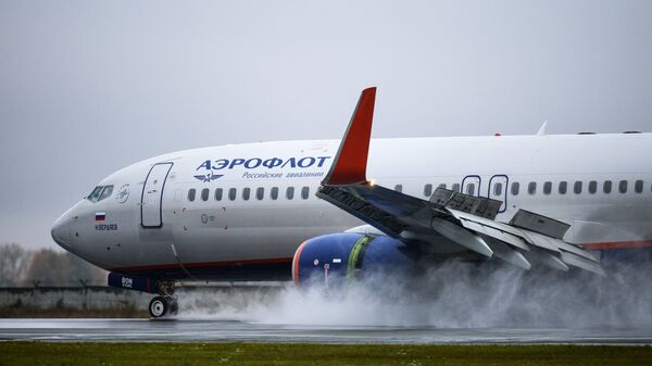 Un avión de Aeroflot (archivo) - Sputnik Mundo