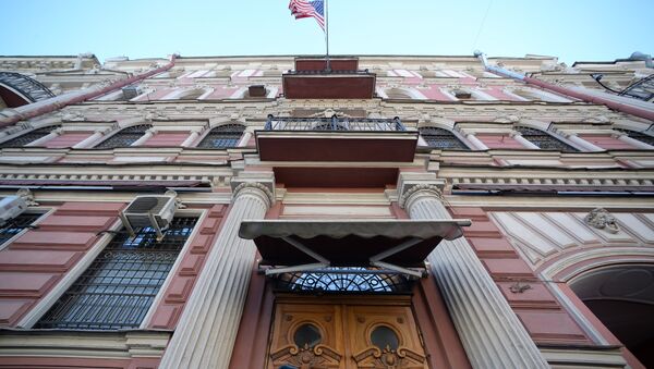 El Consulado General de EEUU en San Petersburgo - Sputnik Mundo