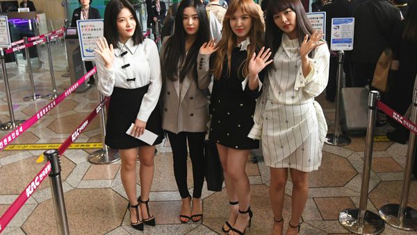 Las miembros del grupo de pop surcoreano Red Velvet Las miembros del grupo de pop surcoreano Red Velvet - Sputnik Mundo