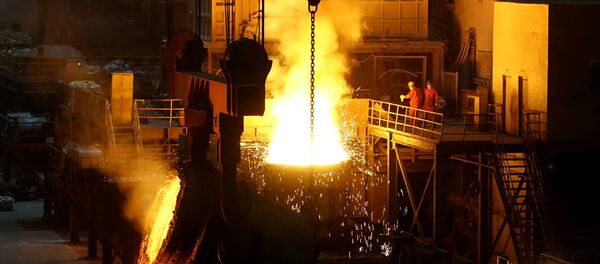 Producción de acero en China - Sputnik Mundo