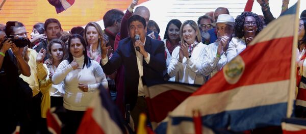 Carlos Alvarado, ganador de las elecciones presidenciales en Costa Rica - Sputnik Mundo