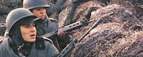 Soldados argentinos en las Malvinas - Sputnik Mundo