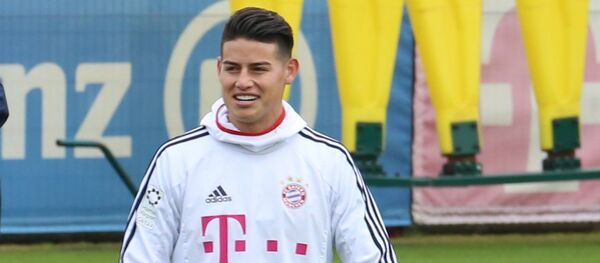 James Rodríguez, futbolista colombiano - Sputnik Mundo