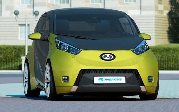 Lada Compact (ilustración artística) - Sputnik Mundo