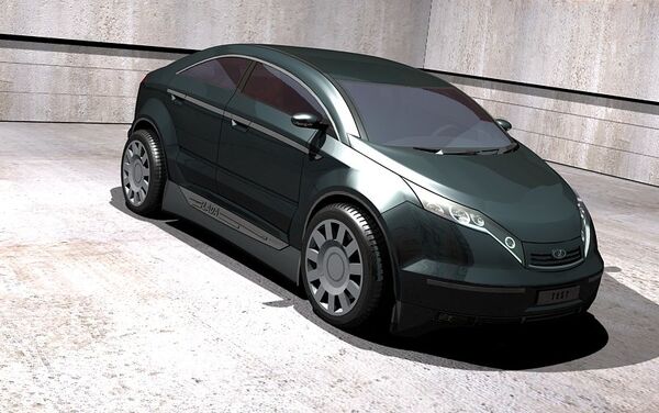 Lada Adventurer (ilustración artística) - Sputnik Mundo