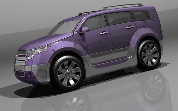 UAZ Leader (ilustración artística) - Sputnik Mundo