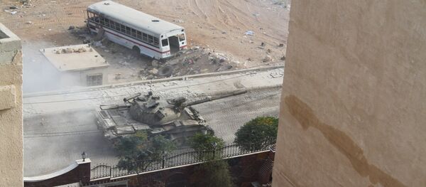 Situación en Harasta, Guta Oriental, Siria (archivo) - Sputnik Mundo