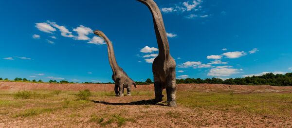 Dinosaurios (imagen referencial) - Sputnik Mundo