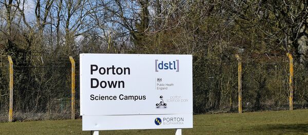 El centro científico de Porton Down, ubicado a ocho kilómetros de Salisbury, el Reino Unido - Sputnik Mundo