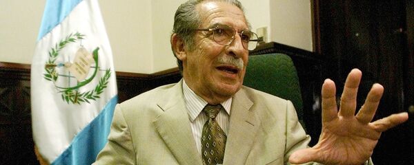 Efraín Ríos Montt, exdictador guatemalteco (archivo) - Sputnik Mundo