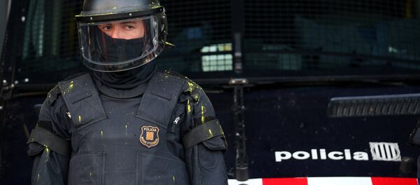 La policía catalana, Mossos d'Esquadra - Sputnik Mundo