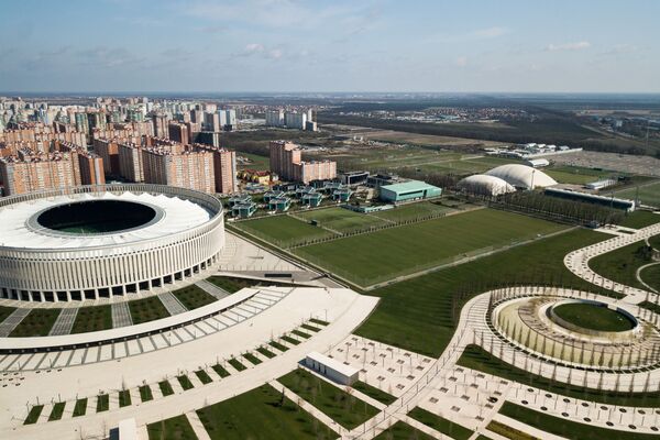 La magnífica base de operaciones de la selección española de fútbol para el Mundial de Rusia - Sputnik Mundo