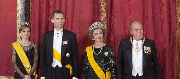 La familia real de España - Sputnik Mundo