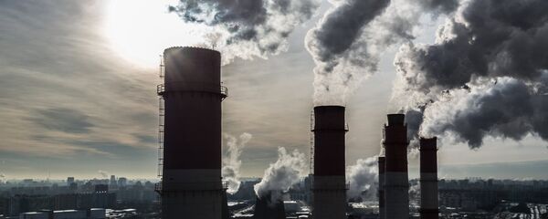 Una central eléctrica (imagen referencial) - Sputnik Mundo