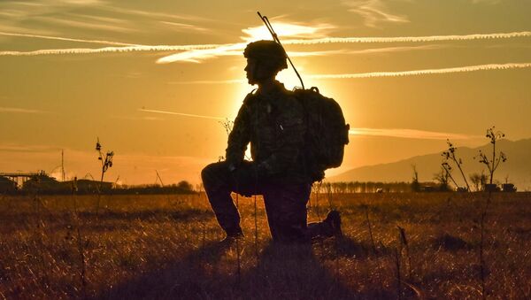 Un militar estadounidense (image referencial) Un militar estadounidense (image referencial) - Sputnik Mundo