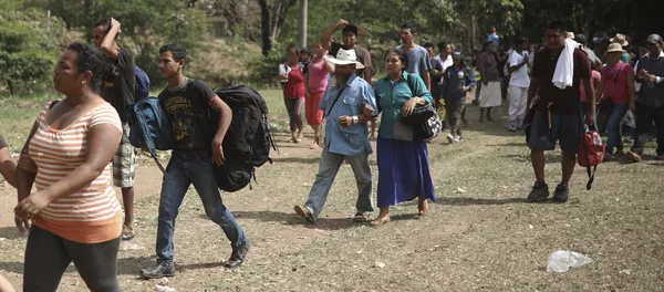 Migrantes de América Central en Oaxaca, México (archivo) Migrantes de América Central en Oaxaca, México (archivo) - Sputnik Mundo