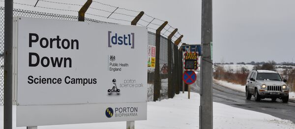 El laboratorio de Porton Down, Reino Unido - Sputnik Mundo