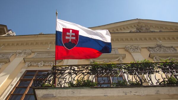 Bandera de Eslovaquia  - Sputnik Mundo