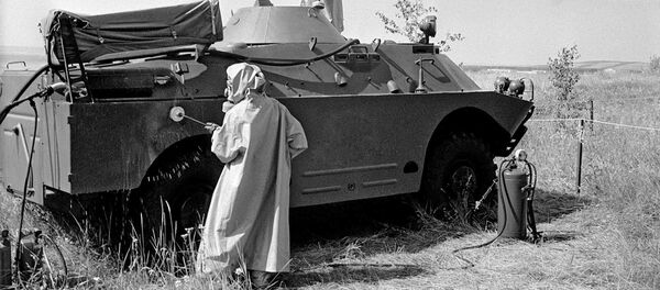 Los empleados de la base militar rusa en la ciudad de Shijani, en la región de Sarátov Los empleados de la base militar rusa en la ciudad de Shijani, en la región de Sarátov - Sputnik Mundo