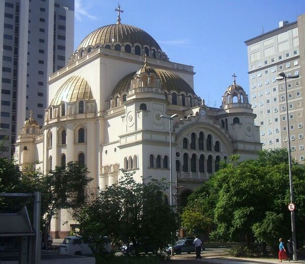 Catedral metropolitana ortodoxa en Sao Paulo, Brasil Catedral metropolitana ortodoxa en Sao Paulo, Brasil - Sputnik Mundo