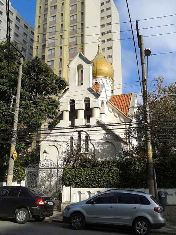 Iglesia ortodoxa de San Nicolás, Brasil Iglesia ortodoxa de San Nicolás, Brasil - Sputnik Mundo