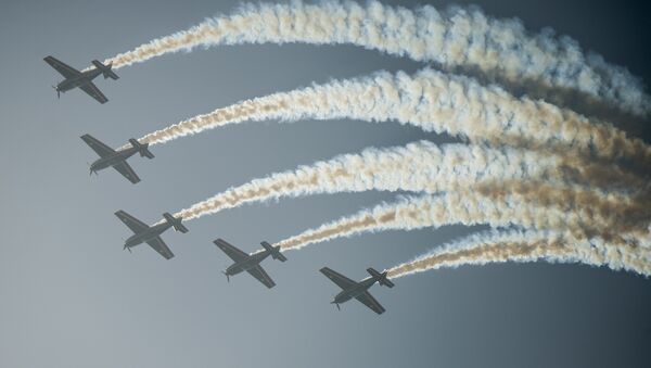 La Fuerza Aérea de Chile durante FIDAE 2018 - Sputnik Mundo