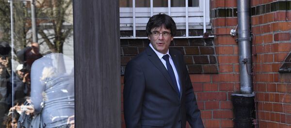 Carles Puigdemont, ex presidente de Cataluña - Sputnik Mundo