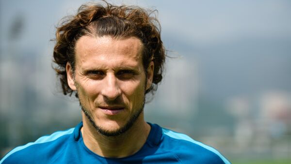 Diego Forlán, futbolista uruguayo - Sputnik Mundo