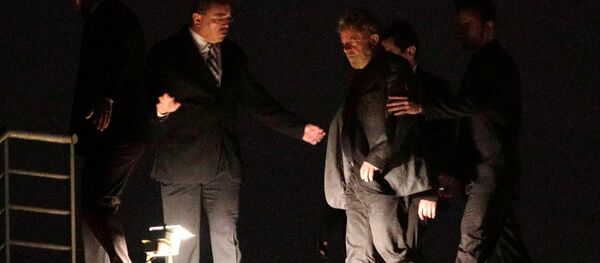 Luiz Inácio Lula da Silva, expresidente de Brasil, en Curitiba - Sputnik Mundo