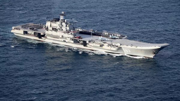 Portaviones ruso Almirante Kuznetsov (archivo) - Sputnik Mundo