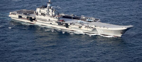 Portaviones ruso Almirante Kuznetsov (archivo) - Sputnik Mundo