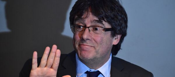 Carles Puigdemont, expresidente de Cataluña - Sputnik Mundo