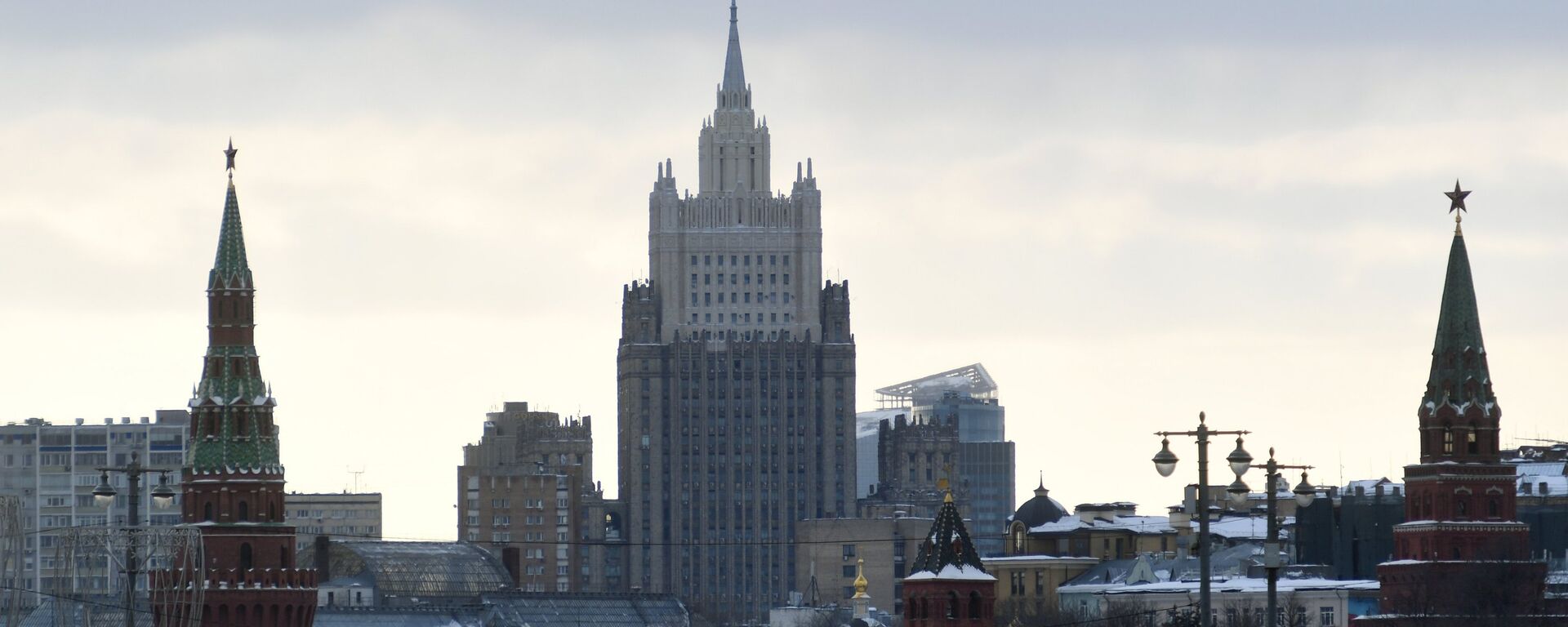 El edificio del Ministerio de Asuntos Exteriores de Rusia - Sputnik Mundo, 1920, 05.01.2021